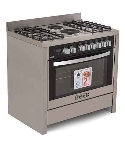 gas stove top with oven