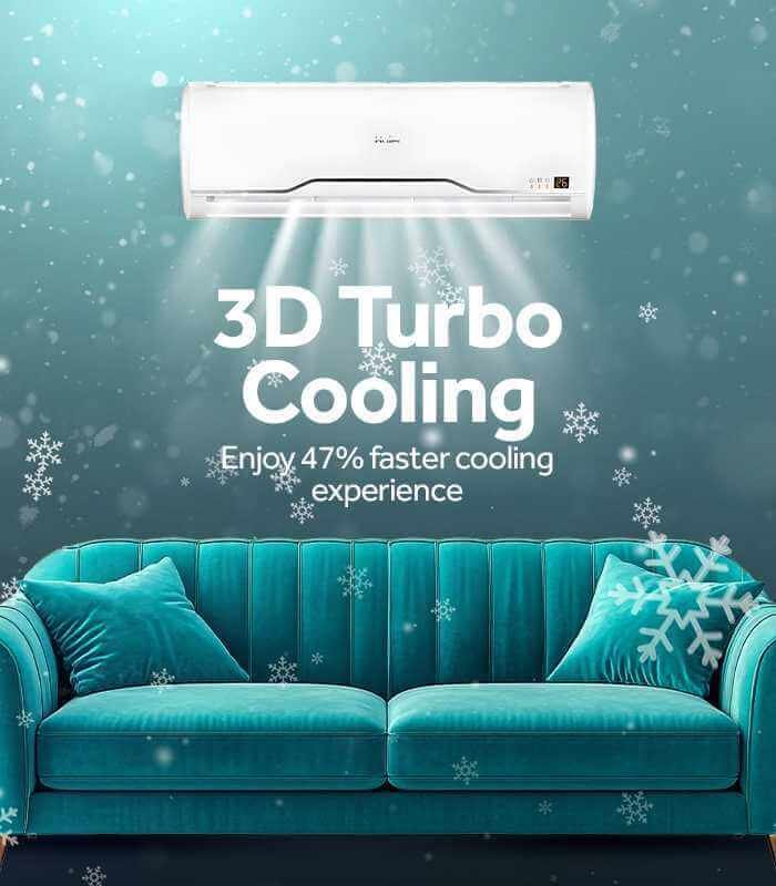 Haier Thermocool 2HP Inverter Split AC - GenPal -With Free wire - Image 6