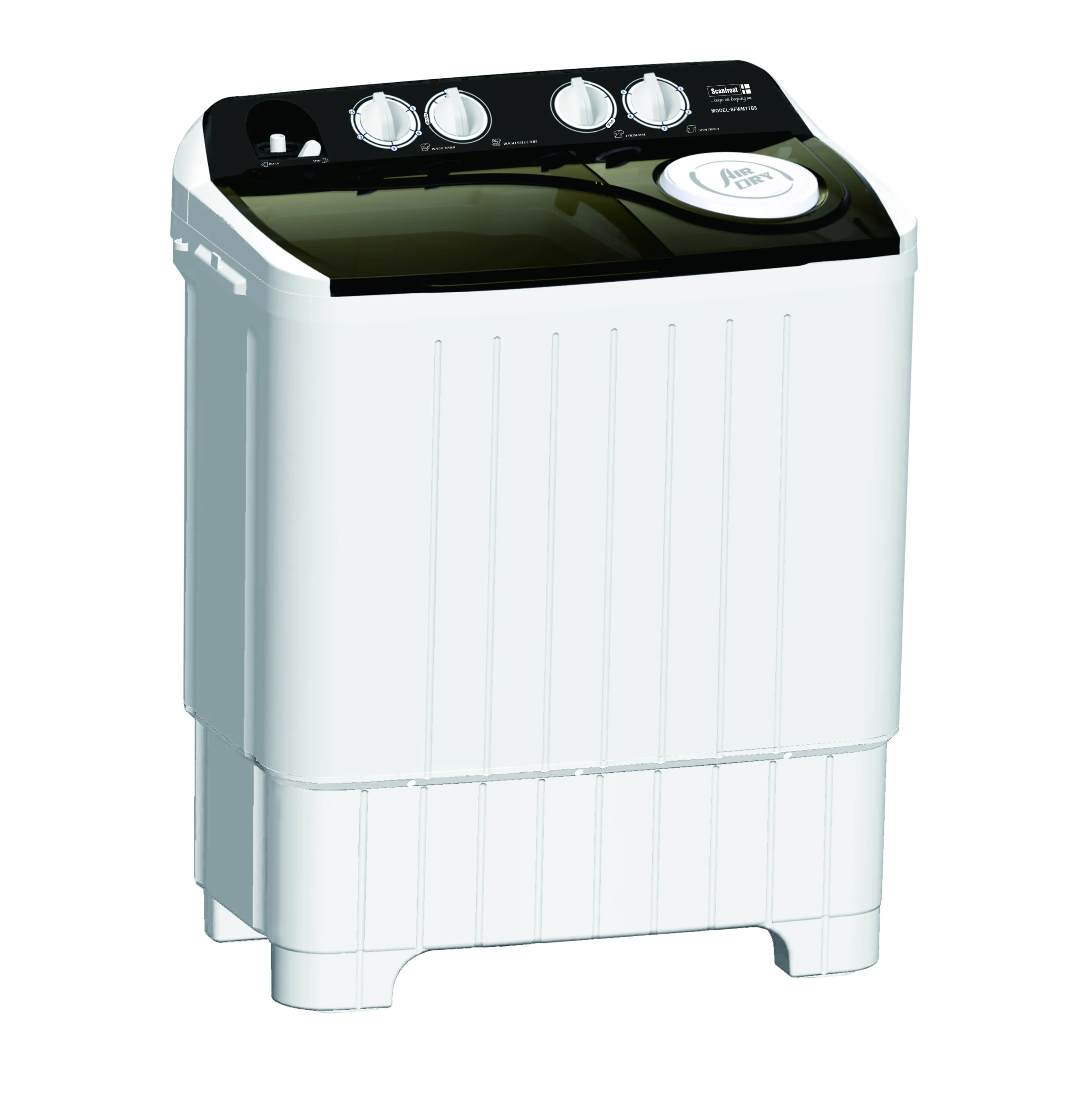 Scanfrost twin tub top loader manual Washing machine – SFWMTTB - 8Kg