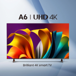 Hisense 58″ inches Smart Television – A6N DLED Backlight 4K Resolution Dolby Atmos VRR (60Hz) VIDDA U7.6 OS