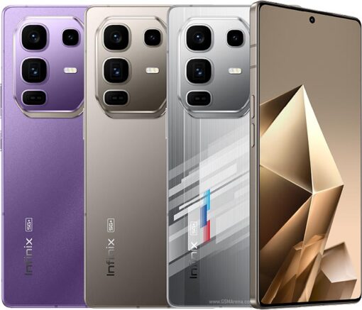 Infinix Note 50 Pro + 5G Android smartphone – RAM: 12+12 GB / MEMORY: 256GB + Dual 50MP Camera + 5200mAh Battery + Amoled Screen + Mediatek Dimensity 8350 Processor + in-display finger print - Image 3