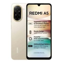XIAOMI REDMI A5 – Android smartphone: RAM: 3GB + 3GB, ROM: 64GB, 5200mAh Battery, 34MP Camera