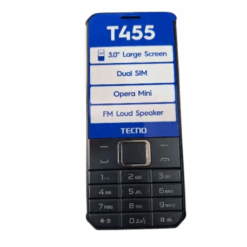 Tecno T455 – Button phone, Built-in 2000mAh Battery, Dual Sim,
