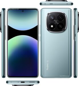 XIAOMI REDMI NOTE 14 PRP +- 5G Android smartphone: RAM: 8GB + 8GB, ROM: 256GB, 5110mAh Battery, 200MP Triple Camera, In-Display Fingerprint