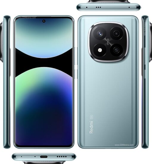 XIAOMI REDMI NOTE 14 PRP +- 5G Android smartphone: RAM: 8GB + 8GB, ROM: 256GB, 5110mAh Battery, 200MP Triple Camera, In-Display Fingerprint