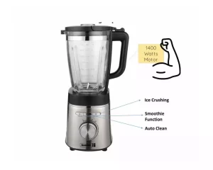 Scanfrost Blender - Smoothie maker | Ice crusher | Pulse function