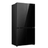 Hisense 591L Cross Door Refrigerator – BCD‑605W | Black Finish