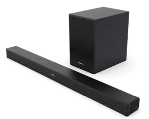 Hisense 160W 2.1CH Bluetooth Soundbar with Wireless Subwoofer – AX2107G