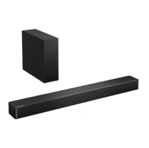 Hisense 240W 2.1CH Soundbar with Wireless Subwoofer – Dolby Audio, Bluetooth, HDMI ARC (HS2100-FM)