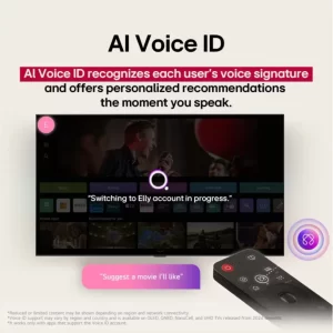 LG TV OLED 83 Inch G5 4K Smart TV AI Magic Remote webOS25 - Image 3