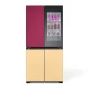 LG Cross Door Refrigerator 671L (GR-A24FDMMB) InstaView, MoodUP®