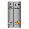 Scanfrost Side by Side Refrigerator - 650 Litres Capacity | Convenient storage options | Energy saving mode