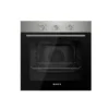 Maxi Electric Built-in Oven 60CM - QBP7SSM -  Black & Inox
