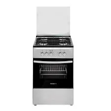 Maxi 50x50 Gas Cooker | 4 Burners Black & Grey | Basic Grey