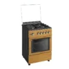Maxi Gas Cooker 60x60CM (3+1 Electric Burner) IGL Wood (TR) – with Oven and Grill