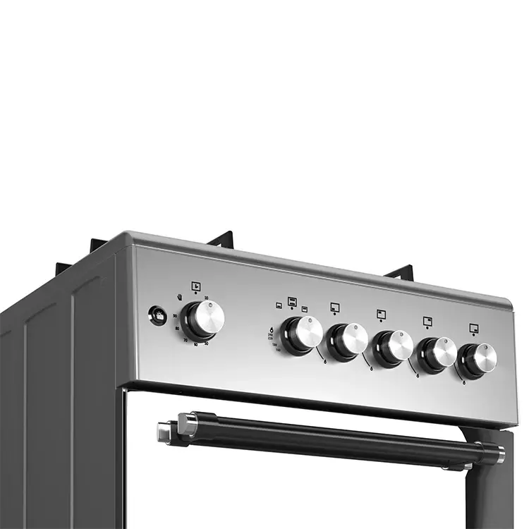 Maxi 60x60 Gas Cooker (3 burners +1 electric hotplate) IGL Inox (TR) - Image 3