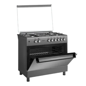 Maxi Gas Cooker 60x90CM (4 Gas + 2 Electric Burners) Matte Inox TR