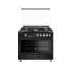 Maxi 60x90 Gas Cooker  (FK962DBB) – 5 Burners, Shine Line Black Matte, Oven & Grill