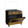 Maxi 60x90 Gas Cooker | 5 Burners -  Wood