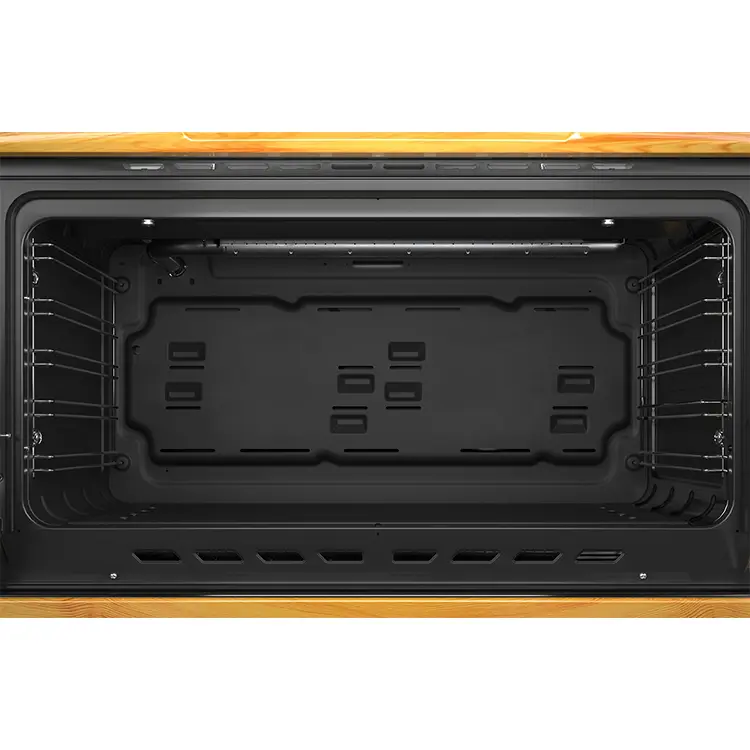 Maxi 60x90 Gas Cooker | 5 Burners - Wood - Image 4