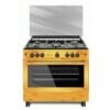 Maxi Gas Cooker 60x90CM (5 Burners) Wood Finish (TR) – with Oven & Grill