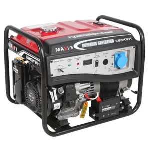 Maxi 10kVA Generator | 8.0kW | with Key Starter & Wheels  -  E80KWH - Image 2