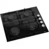 Maxi Built-in Tabletop Gas Cooker -  4 Burners Black
