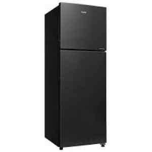 Haier Thermocool Double Door Refrigerator | HRF-385IBGA - Black