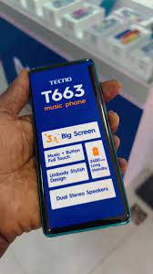 Tecno T663 3 5 Button Phone 2400mAh Battery Dual SIM U U 