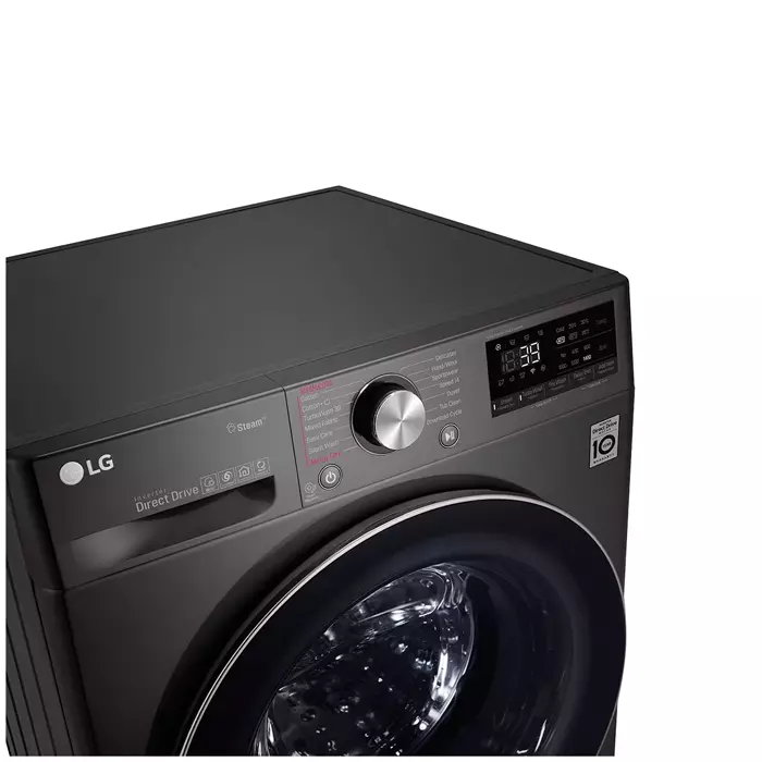 LG 10.5KG Front Load Washing Machine F4V3RYP6JE | Silver - Image 5