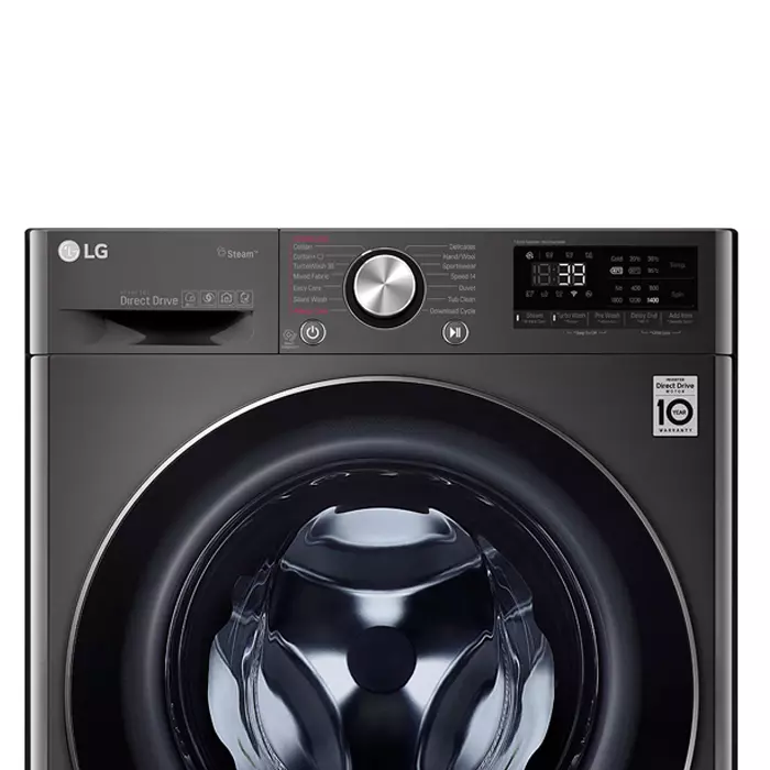 LG 10.5KG Front Load Washing Machine F4V3RYP6JE | Silver - Image 9