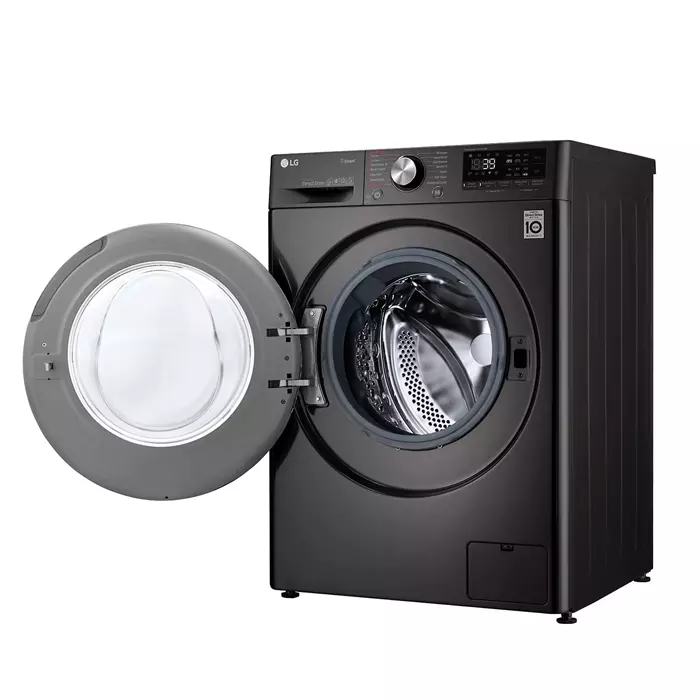 LG 10.5KG Front Load Washing Machine F4V3RYP6JE | Silver - Image 3