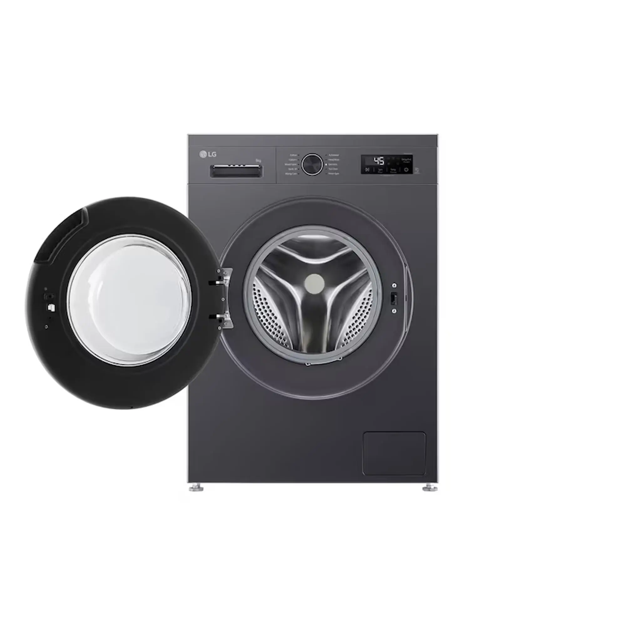 LG 9KG Front Load Washing Machine F2Y1VYPYJP - Grey - Image 4