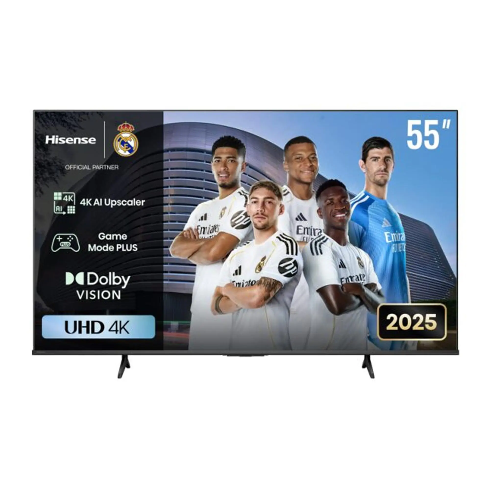Hisense 55 Inch 4K UHD Smart Television | VIDAA | 55A6Q