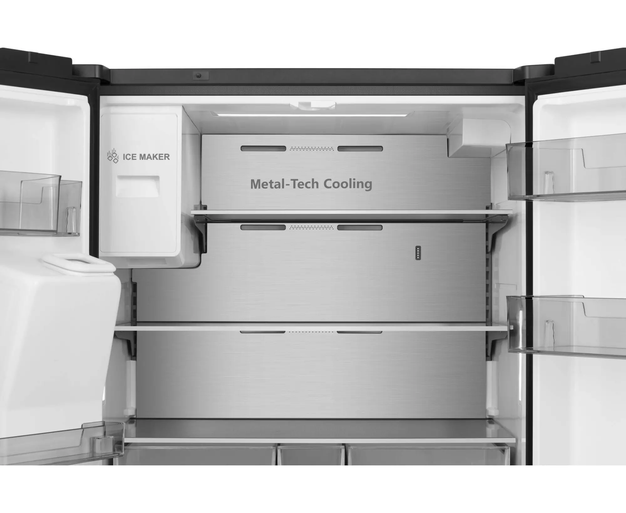 Hisense 541L Cross Door inverter Refrigerator 68WCB | Water Dispenser - Image 9