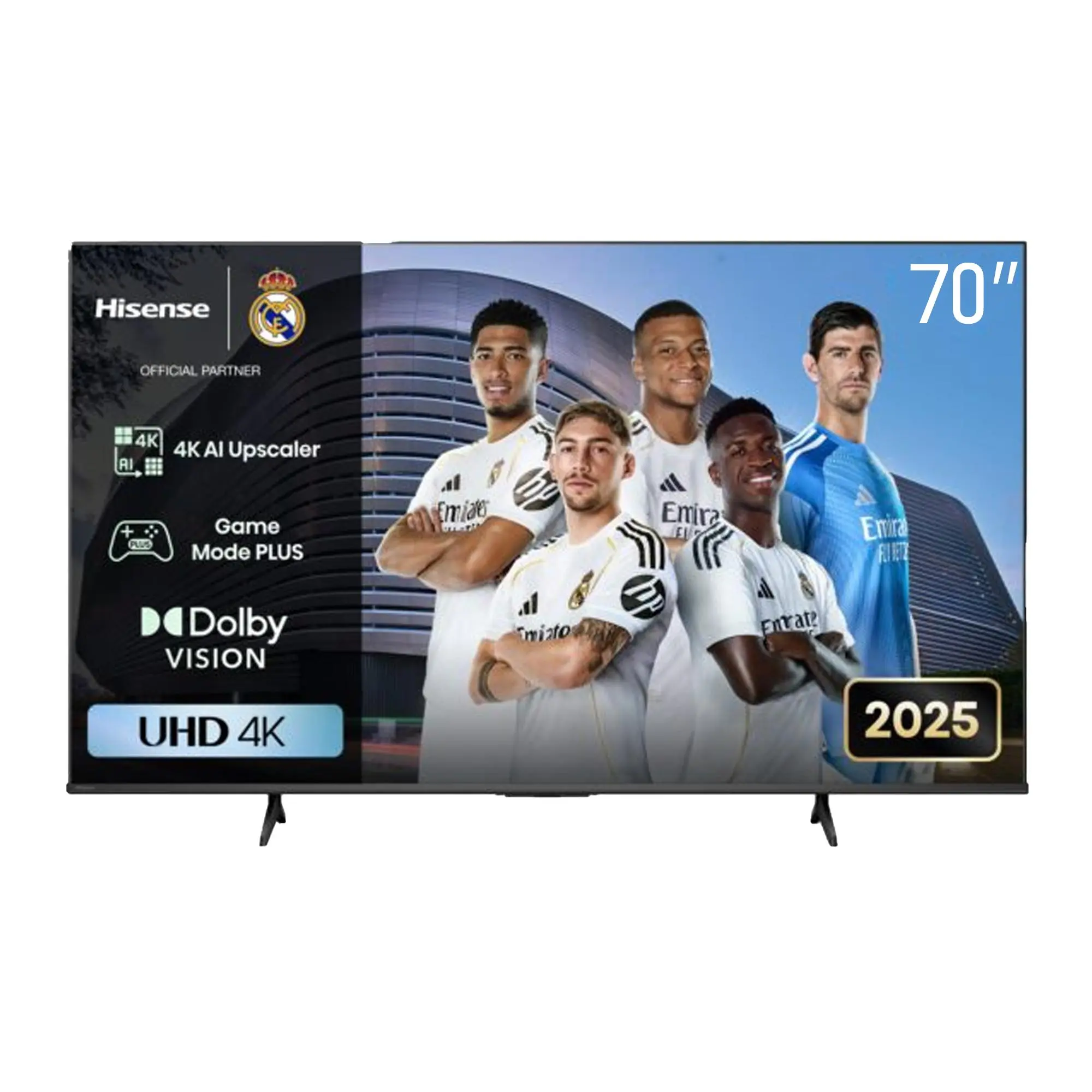 Hisense 70 Inch 4K UHD Smart Television | VIDAA | 70A6Q